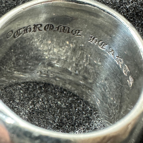 Chrome Hearts six point with diamond center men's ring - Picture 11 of 16